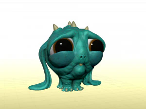 my little monster - mi pequenio monstruo 3D Print Model