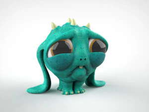 我的小怪物 - mi pequenio monstruo 3D 打印模型