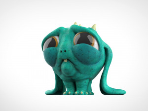 my little monster - mi pequenio monstruo Model Cetak 3D