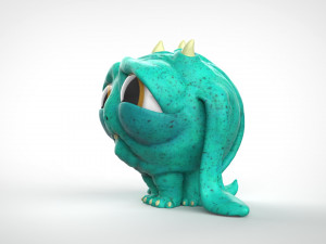 my little monster - mi pequenio monstruo Model Cetak 3D