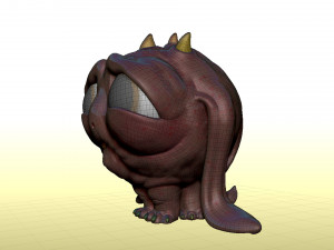 my little monster - mi pequenio monstruo Model Cetak 3D