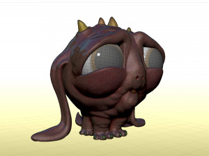 my little monster - mi pequenio monstruo Model Cetak 3D