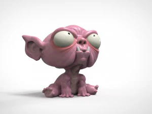 il mio piccolo mostro - mi pequenio monstruo Modello di stampa 3D