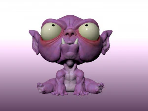 my little monster - mi pequenio monstruo 3D Print Model