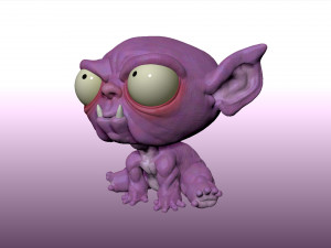 my little monster - mi pequenio monstruo 3D Print Model