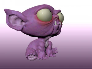my little monster - mi pequenio monstruo 3D Print Model