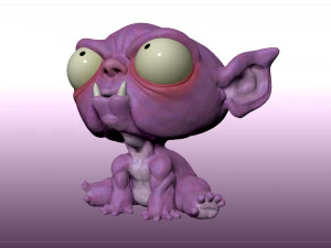 my little monster - mi pequenio monstruo 3D Print Model