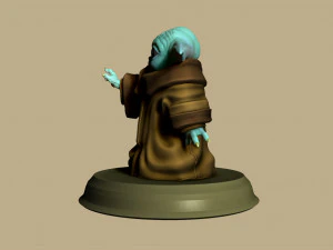 grogu - baby yoda - the mandalorian - el mandaloriano 3D Print Model