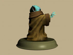 grogu - baby yoda - the mandalorian - el mandaloriano 3D Print Model