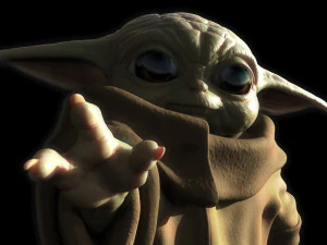 grogu - baby yoda - o mandaloriano - el mandaloriano Modelo de Impressão 3D