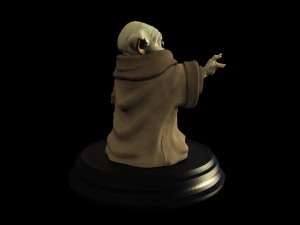 grogu - baby yoda - the mandalorian - el mandaloriano 3D Print Model