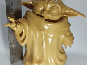 grogu - baby yoda - the mandalorian - el mandaloriano 3D प्रिंट मॉडल