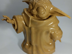 grogu - baby yoda - the mandalorian - el mandaloriano 3D प्रिंट मॉडल