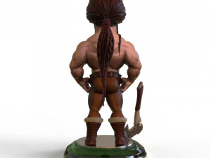 Piece Chess - The King 3D Print Model