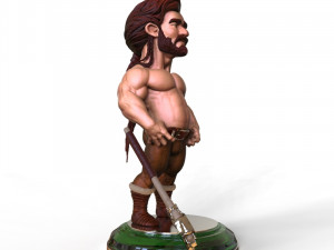 Piece Chess - The King 3D Print Model