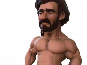 Piece Chess - The King 3D Print Model