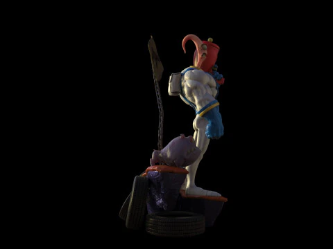 Earthworm Jim 3D Print Model