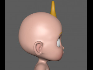 cartoon baby 3D Model