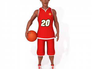 basketball player 3Dモデル