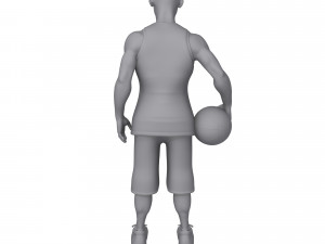 basketball player 3D Модель