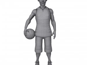 basketball player 3D Model