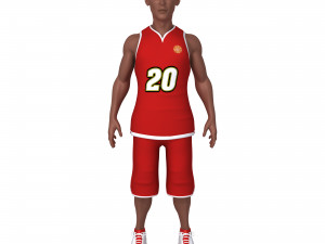 basketball player 3D Модель
