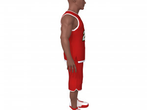 basketball player 3D Модель