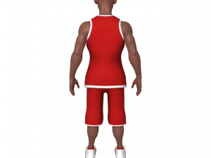 basketball player 3D Model