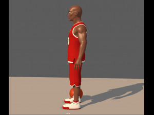 basketball player 3D Модель