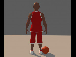 basketball player 3D Модель