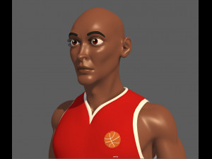 basketball player 3D Модель