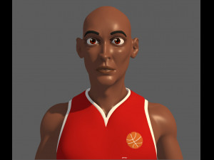 basketball player 3D Модель