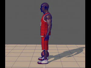 basketball player 3D Model