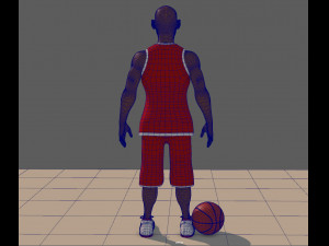 basketball player 3D Модель