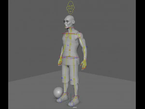 basketball player 3D Model
