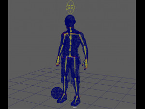 basketball player 3D Модель