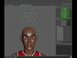 basketball player 3D Модель
