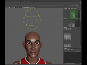 basketball player 3D Модель