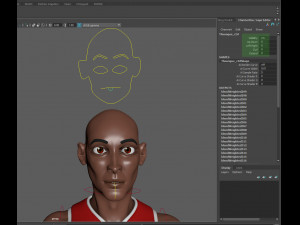 basketball player 3D Модель