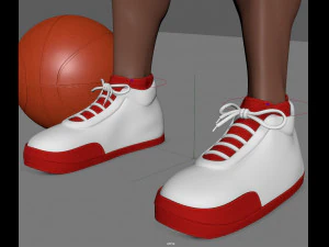 basketball player 3D Model