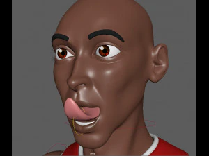 basketball player 3D Model