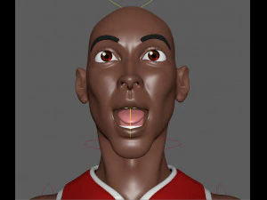 basketball player 3D Model