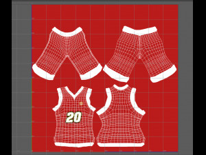 basketball player 3D Модель