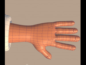 cartoon chef 3D-Modell