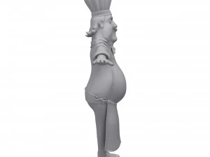cartoon chef 3D Model