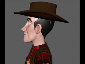 cowboy Modello 3D