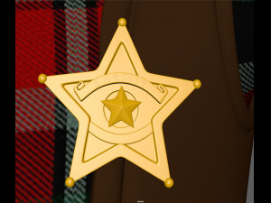 cowboy Modello 3D