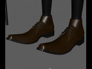 德古拉 卡通 吸血鬼 3D 模型