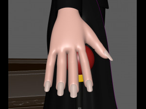 dracula cartoon vampire 3D Модель