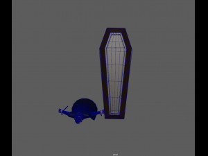 dracula cartoon vampire 3D Модель
